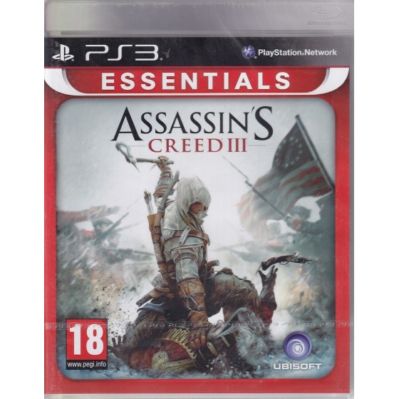 Assassin's Creed III ESSENTIALS PS3 GAME Used-Μεταχειρισμένο(BLES-01667/E)
