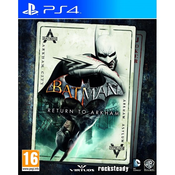 Batman Return to Arkham (Asylum + Arkman City) PS4 GAMES