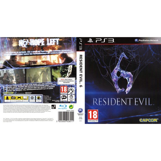 Resident Evil 6 - Capcom PS3 Games 