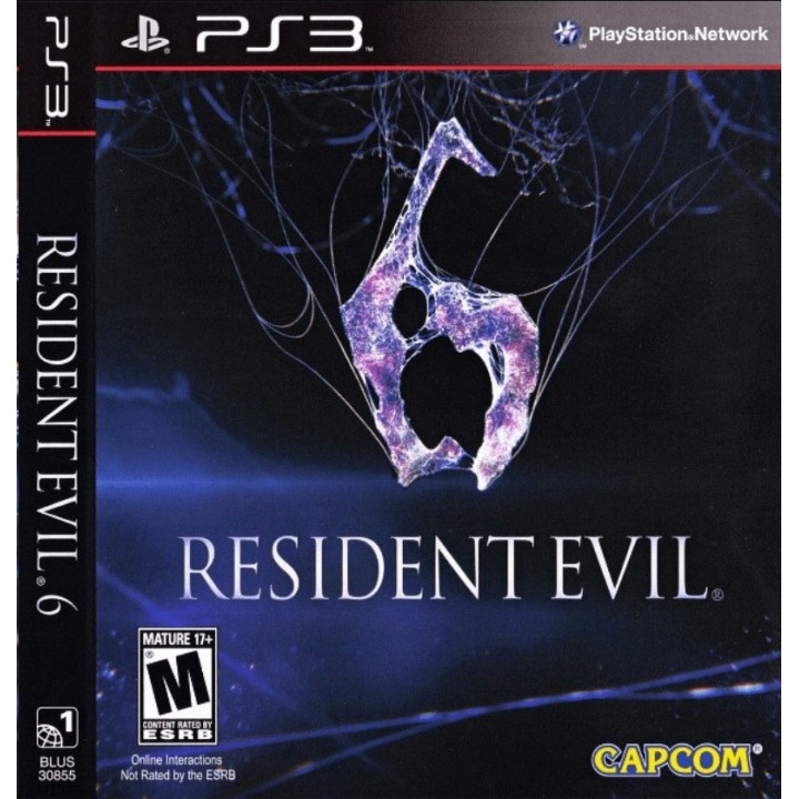 Resident Evil 6 - Capcom PS3 Games 