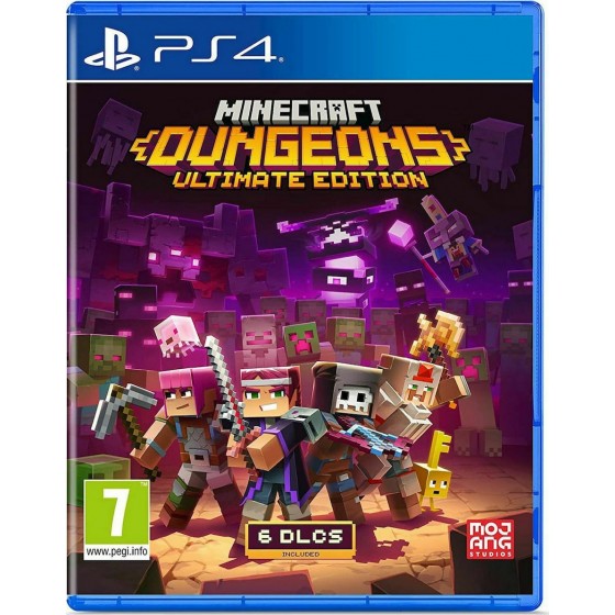 Minecraft Dungeons Ultimate Edition PS4 Game