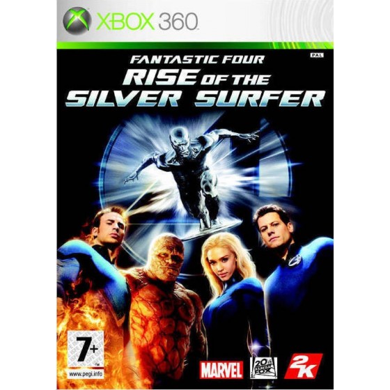 Fantastic Four Rise of the Silver Surfer Xbox 360 Game Used-Μεταχειρισμένο