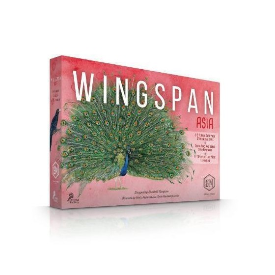 Kaissa Επιτραπέζιο Παιχνίδι Wingspan Asia για 1-2 Παίκτες 10+ Ετών(ΚΑ114527)