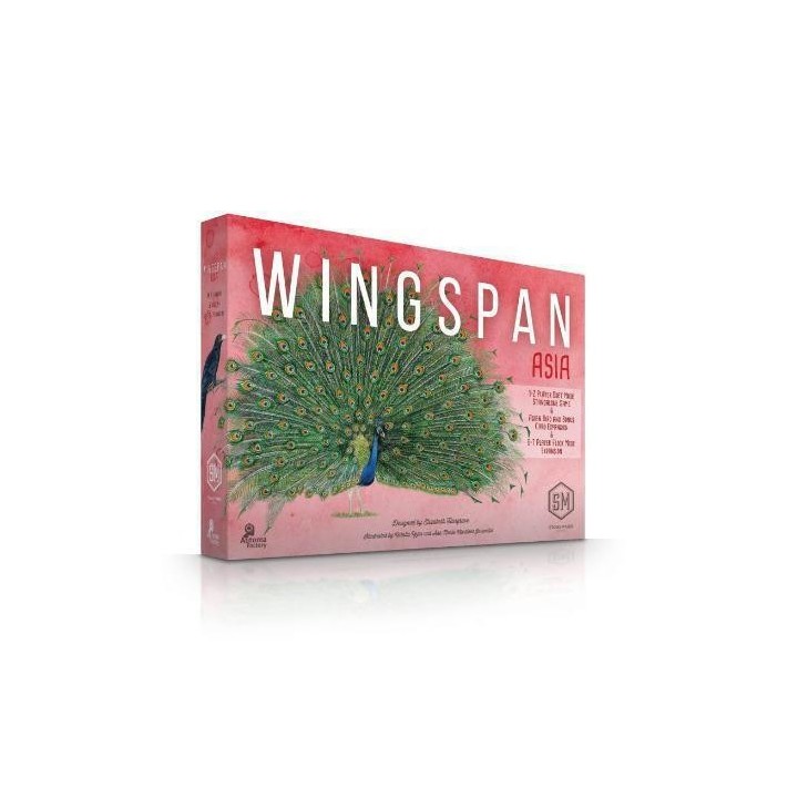 Kaissa Επιτραπέζιο Παιχνίδι Wingspan Asia για 1-2 Παίκτες 10+ Ετών(ΚΑ114527)