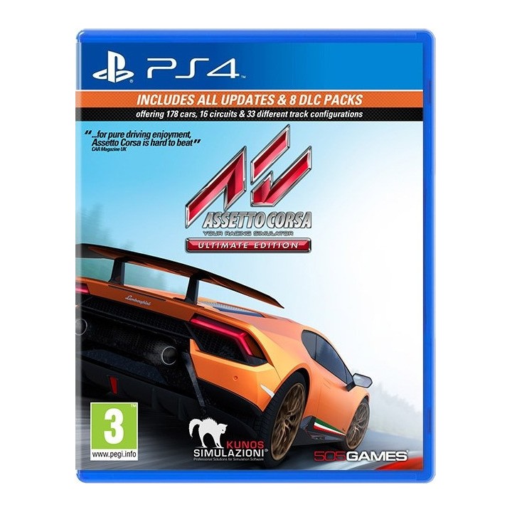 Assetto Corsa Ultimate Edition PS4 Game