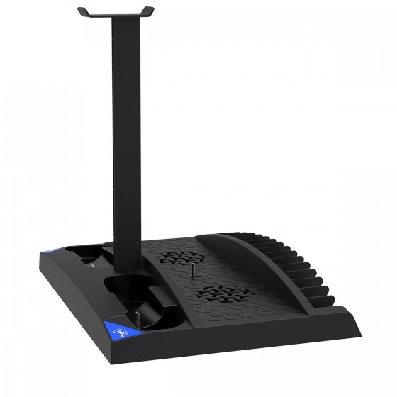 Ipega p5013 PS5 charging and cooling base βάση φόρτισης και ψύξης 6σε1 (cooling fan/charging dock/headphone stand/game storage)