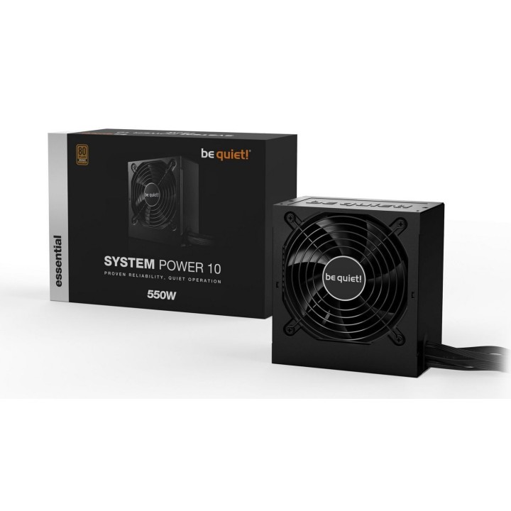 Be Quiet System Power 10 550W Τροφοδοτικό Υπολογιστή Full Wired 80 Plus Bronze(BN327)