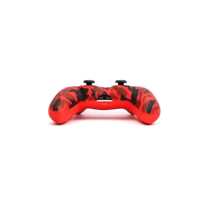 Θήκη Σιλικόνης για Χειριστήριο PS5 Red Camouflage