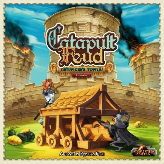 Vesuvius Media Επέκταση Παιχνιδιού Catapult Kingdom: Artificers Tower για 2 Παίκτες(VEZCK03)