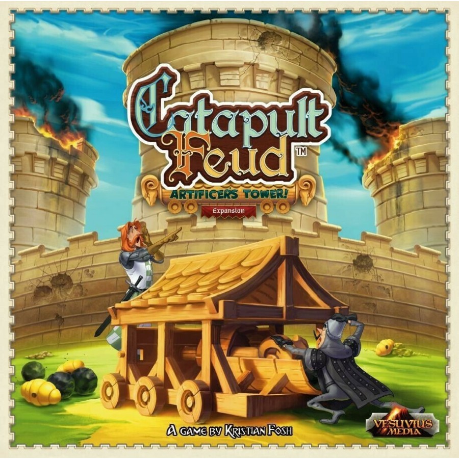 Vesuvius Media Επέκταση Παιχνιδιού Catapult Kingdom: Artificers Tower για 2 Παίκτες(VEZCK03)