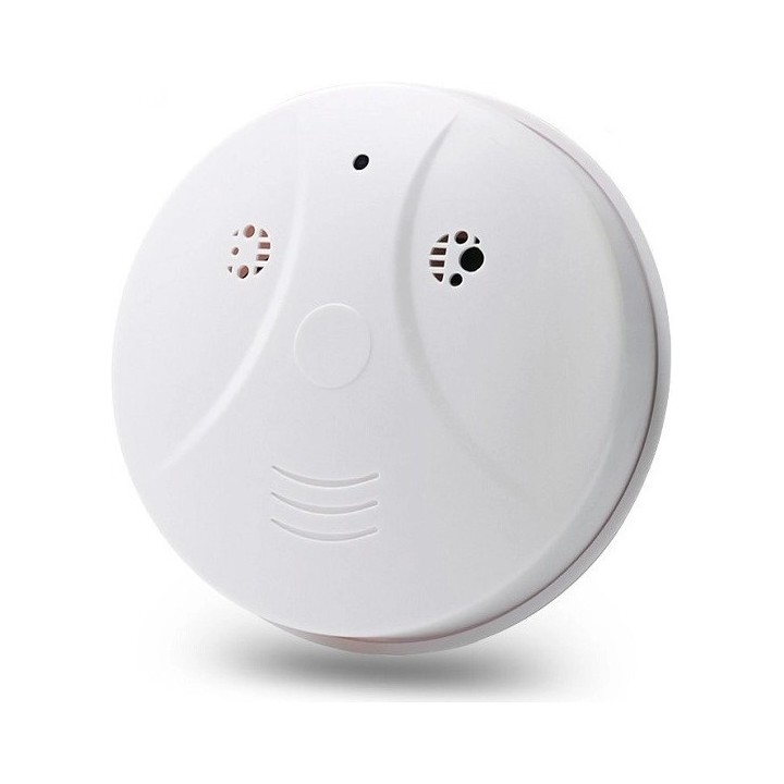 Κρυφή κάμερα τύπου ανιχνευτή καπνού SPY-014, Full HD, Wi-Fi, λευκή