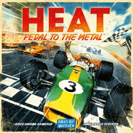 Days of Wonder Επιτραπέζιο Παιχνίδι Heat Pedal Metal για 1-6 Παίκτες 10+ Ετών(DOW9101)