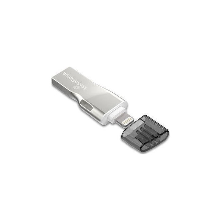 MediaRange USB 3.0 Combo Flash Drive with Apple Lightning plug 32GB (MR982)