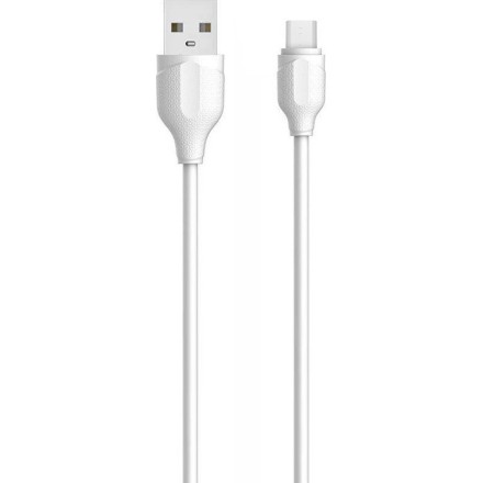 Ldnio LS371 Regular USB 2.0 to micro USB Cable Λευκό 1m