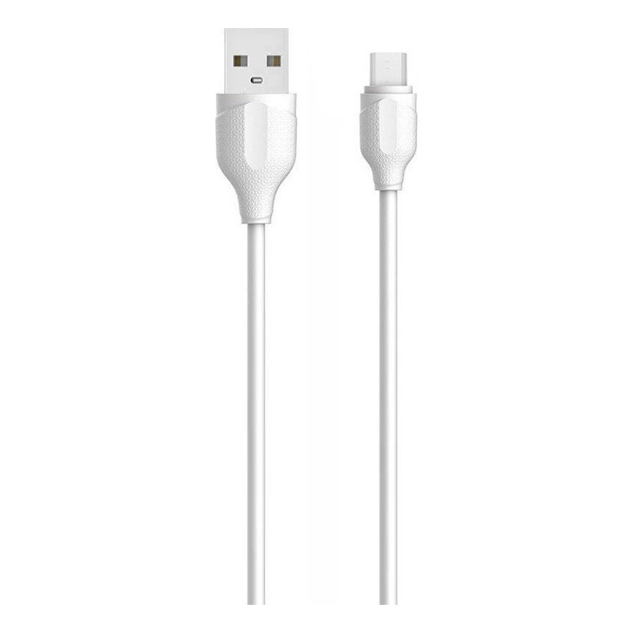 Ldnio LS371 Regular USB 2.0 to micro USB Cable Λευκό 1m