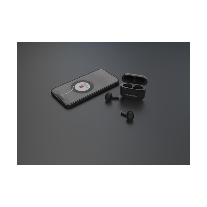 Riversong True Wireless Earbuds Air Mini Pro Black(EA208B)