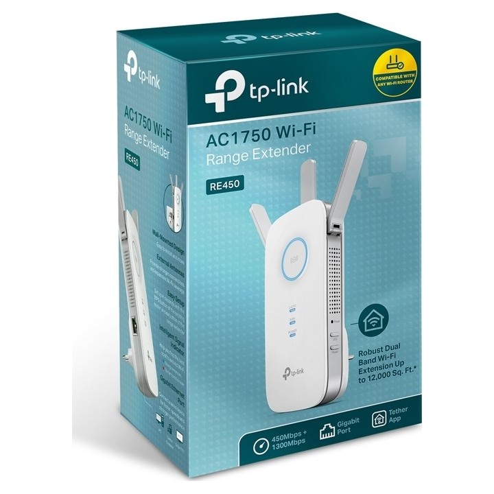 TP-LINK RE450 v4 Dual Band (2.4 & 5GHz)