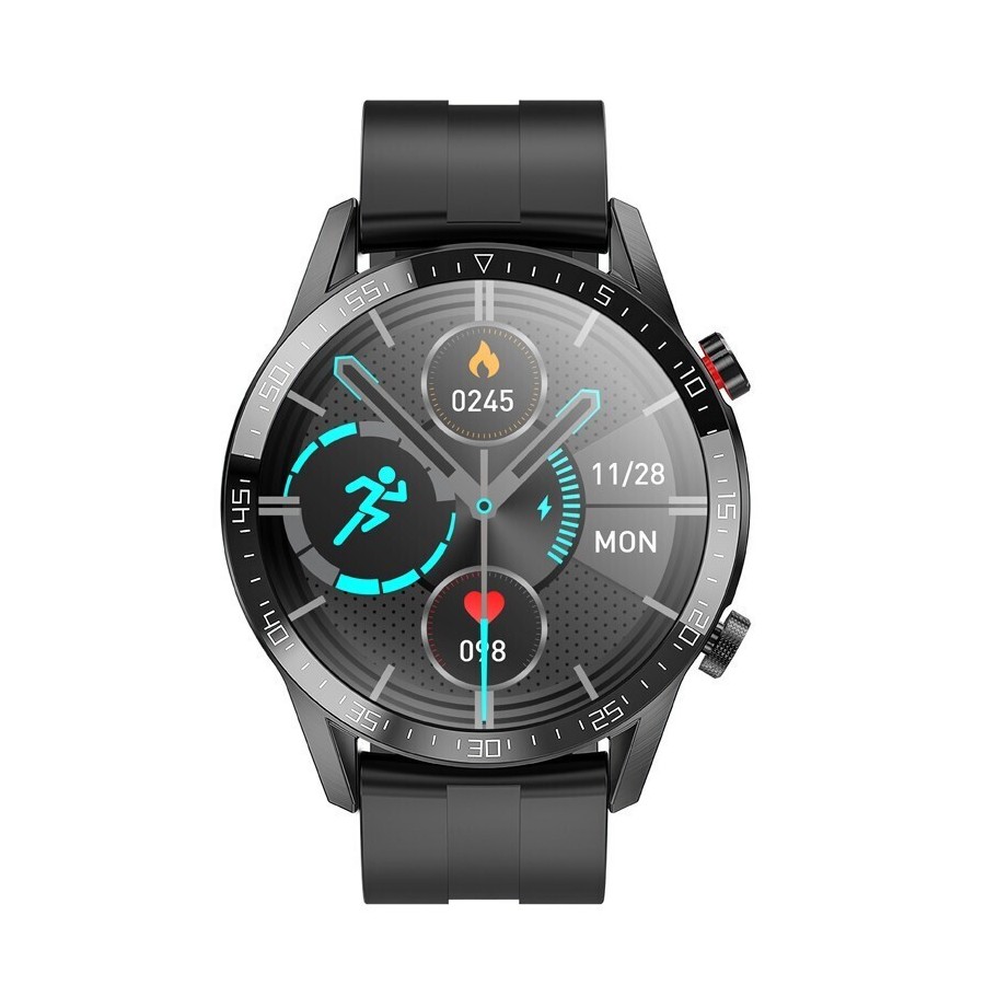 Hoco Y2 Pro Smartwatch με Παλμογράφο (Μαύρο)