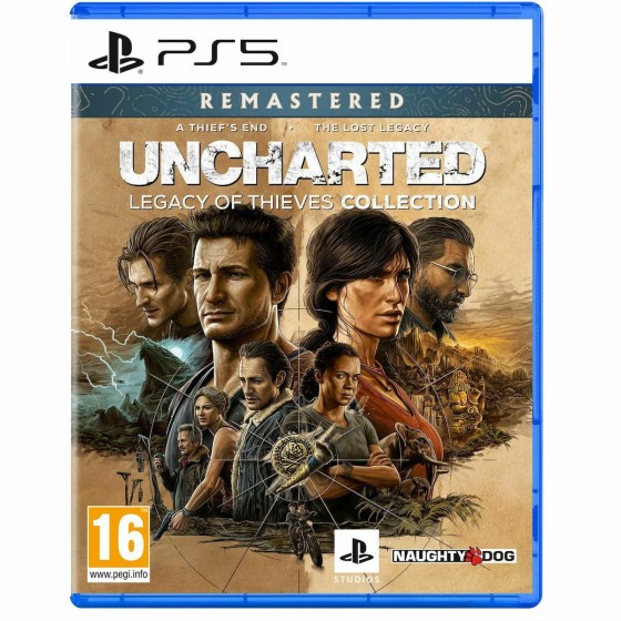 Uncharted: Legacy of Thieves Collection Με Ελληνικούς Υπότιτλους PS5 GAMES Used-Μεταχειρισμένο(PPSA-05684)