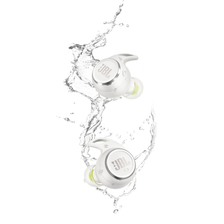 JBL Reflect Aero, TWS In-Ear Sport Headphones, IP68, True ANC, Touch White