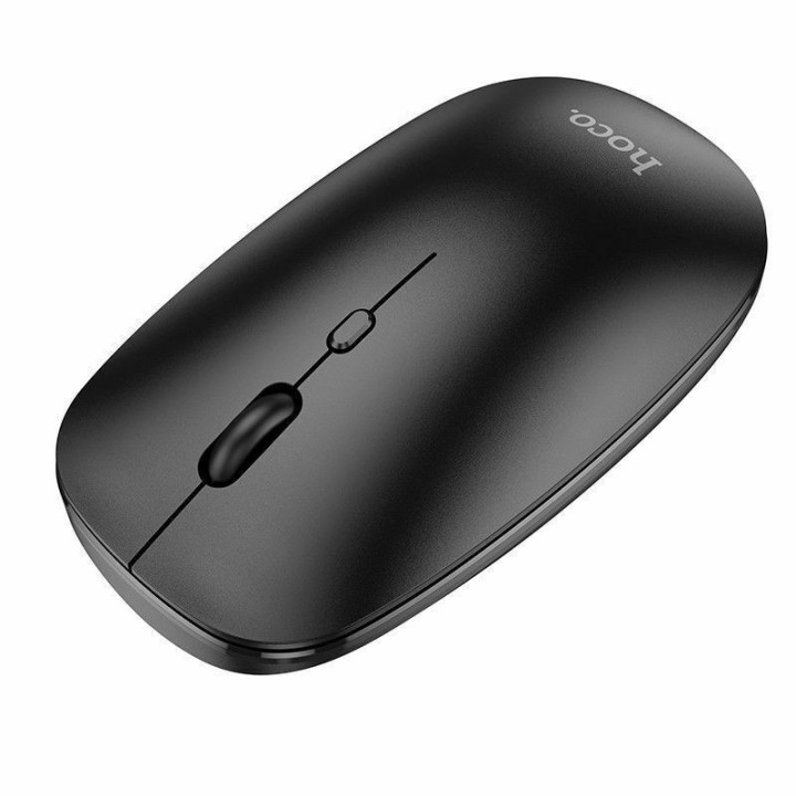 Hoco GM15 Ασύρματο Bluetooth & 2,4G Dual Channel Ποντίκι Μαύρο