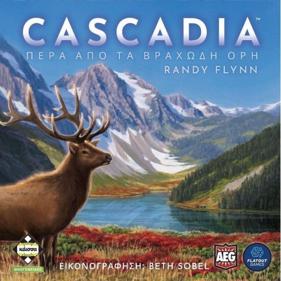 Kaissa Επιτραπέζιο Παιχνίδι Cascadia για 1-4 Παίκτες 10+ Ετών( KA114374)
