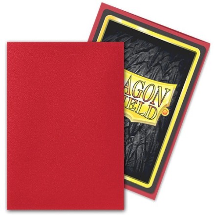 DRAGON SHIELD SMALL MATTE RUBY SLEEVES 60CT(ART11137)