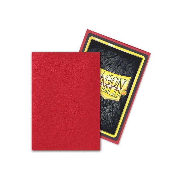 DRAGON SHIELD SMALL MATTE RUBY SLEEVES 60CT(ART11137)