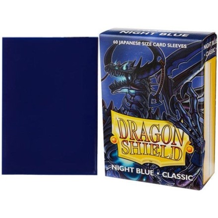 DRAGON SHIELD SMALL SIZE NIGHT BLUE SLEEVES 60-CT(ART10642)