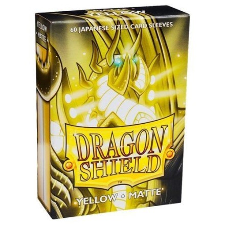 DRAGON SHIELD YELLOW JAPAN MATTE