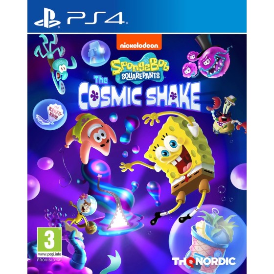 SpongeBob SquarePants: The Cosmic Shake PS4 Game(CUSA-30582)