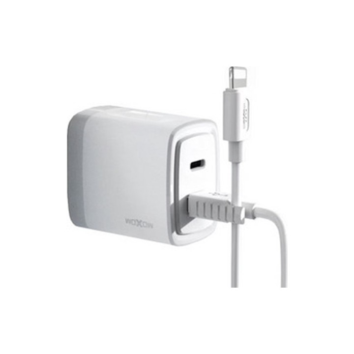 MOXOM MX-CB149 Hook Lightning USB Data Cable / 3A Qualcomm 3.0 Quick Fast Charging / White 1Μέτρο