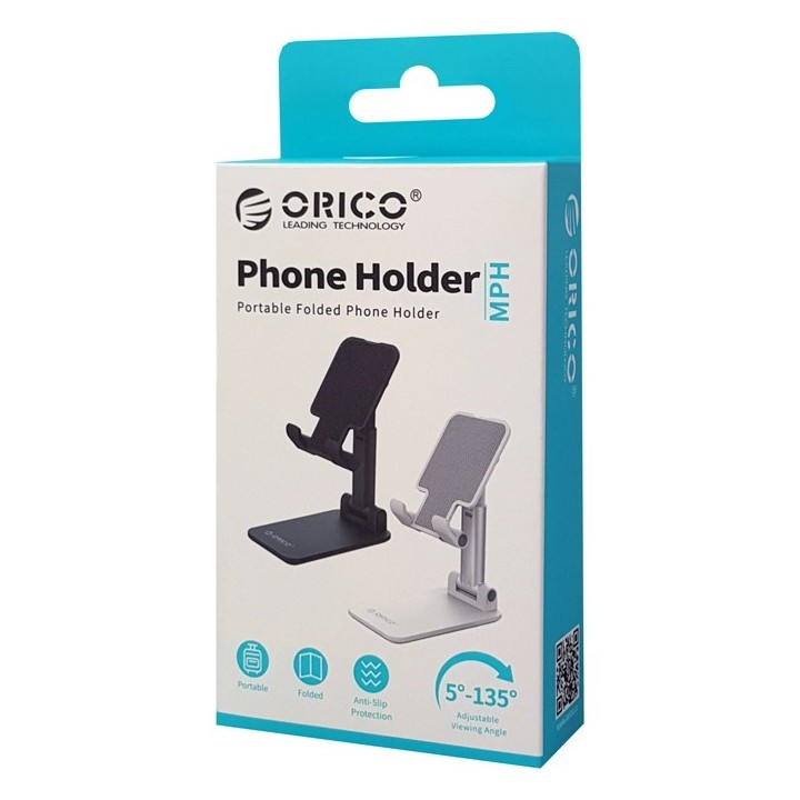 ORICO βάση smartphone MPH, ρυθμιζόμενη, foldable, λευκή( MPH-WH-BP)