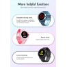 INTIME GPS smartwatch για παιδιά IT-051, 1.28", camera, 4G, IPX7, μαύρο