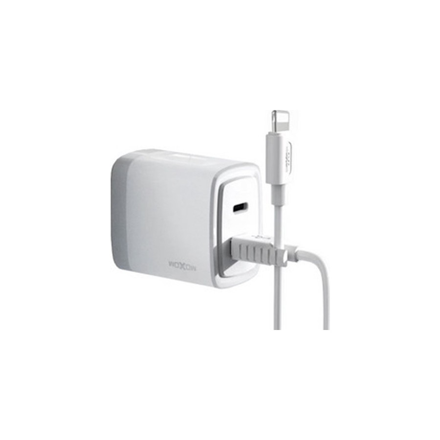 MOXOM MX-CB149 Hook Lightning USB Data Cable / 3A Qualcomm 3.0 Quick Fast Charging / White 1Μέτρο
