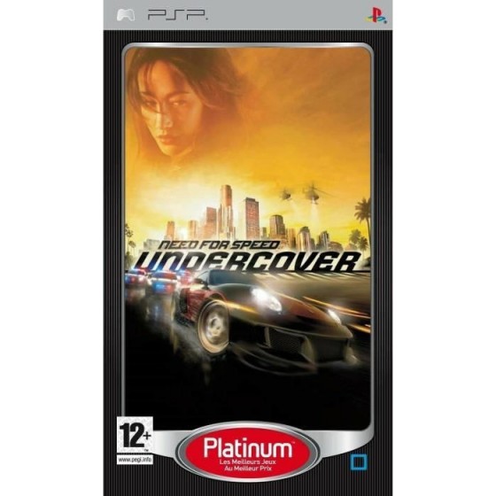 Need for Speed Undercover (Platinum)PSP Game Used-Μεταχειρισμένο(ULES-01145/P)