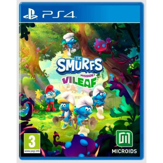 The Smurfs: Mission Vileaf PS4 Game