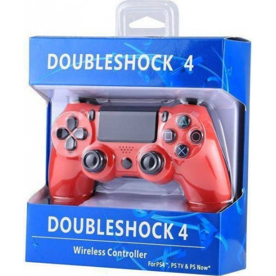 Ασύρματο Χειριστήριο Doubleshock 4 Bluetooth για PS4 Χρώμα Κόκκινο