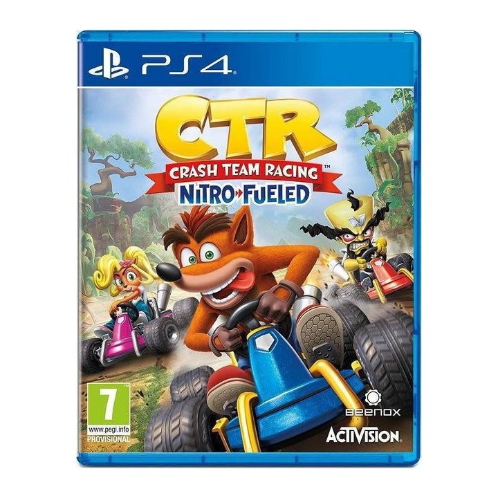 Crash Team Racing: Nitro-Fueled (Crash Glasses) PS4 Game