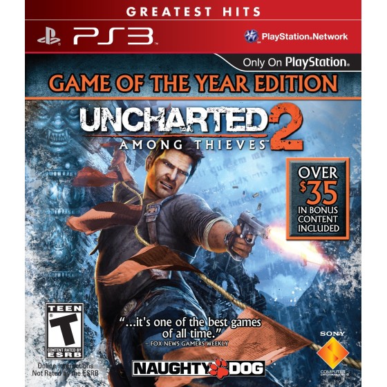 Uncharted 2 Among Thieves GOTY (Greatest Hits) PS3 GAMES