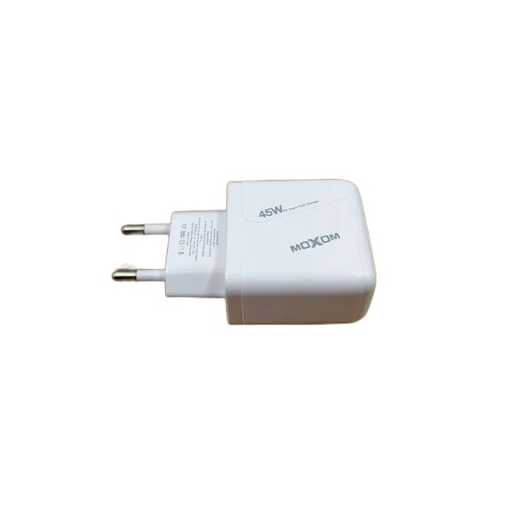 MOXOM Home Charger 45W PD USB-C + USB White (EU)(MX-HC98)