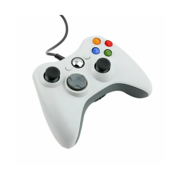 Ενσύρματο Gamepad για PC / Xbox 360 Λευκό HS-USB122