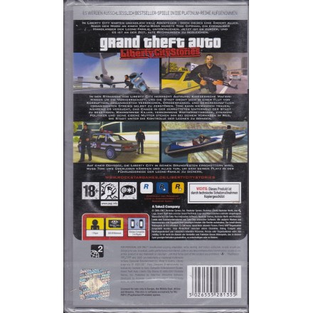 GTA Liberty City Stories Platinum - PSP GAMES Used-Μεταχειρισμένο(ULES-00151/P)