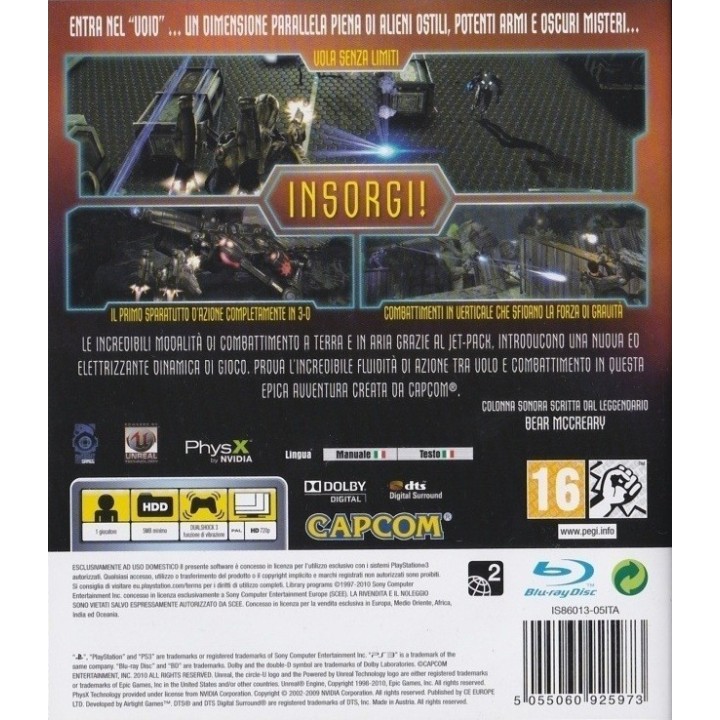 Dark Void PS3 Game