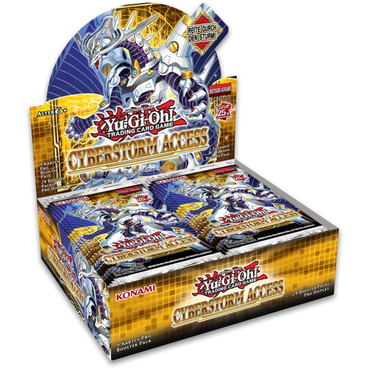 CYBERSTORM ACCESS BOOSTER DISPLAY Yu-Gi-Oh