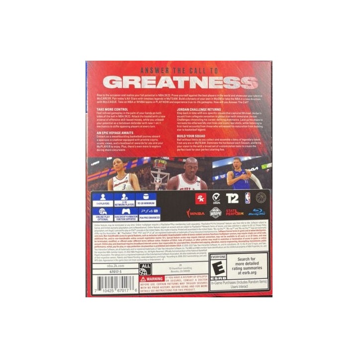 NBA 2K23 PS4 GAMES