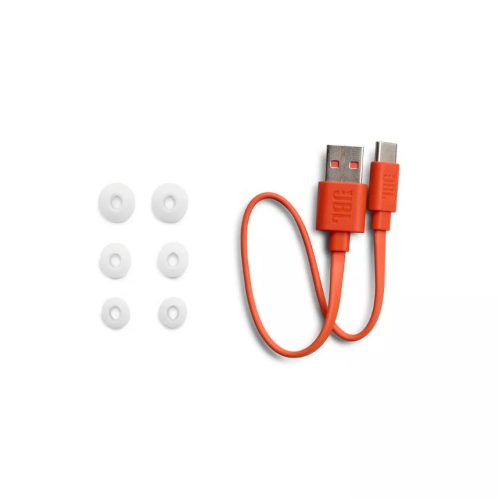 JBL Wave Buds Bluetooth Handsfree Ακουστικά με Θήκη Φόρτισης Λευκά