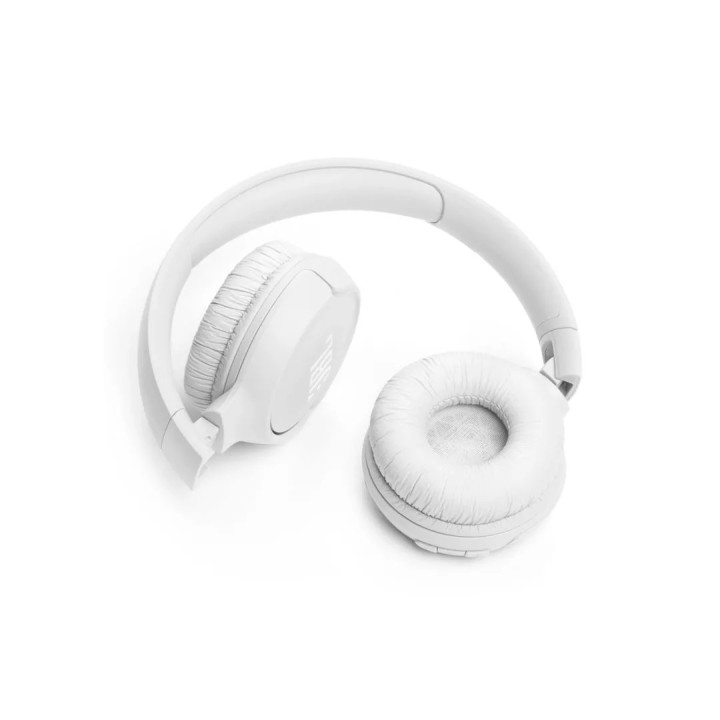 JBL Tune 520BT Ασύρματα Bluetooth On Ear Ακουστικά με 57 ώρες Λειτουργίας Λευκά