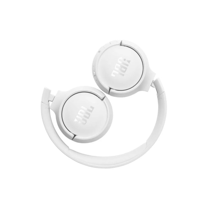 JBL Tune 520BT Ασύρματα Bluetooth On Ear Ακουστικά με 57 ώρες Λειτουργίας Λευκά
