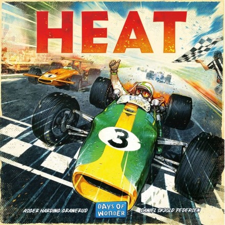 Days of Wonder Επιτραπέζιο Παιχνίδι Heat για 1-7 Παίκτες 10+ Ετών(KA114671)